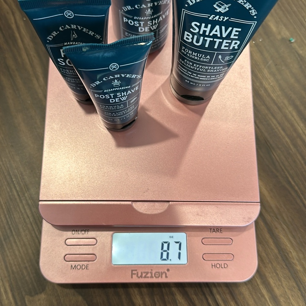 Dr. Carver’s Shaving Set Travel Size - Picture 2 of 2